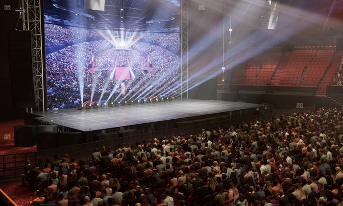 Kia Forum - Section 127 Wc Seat View