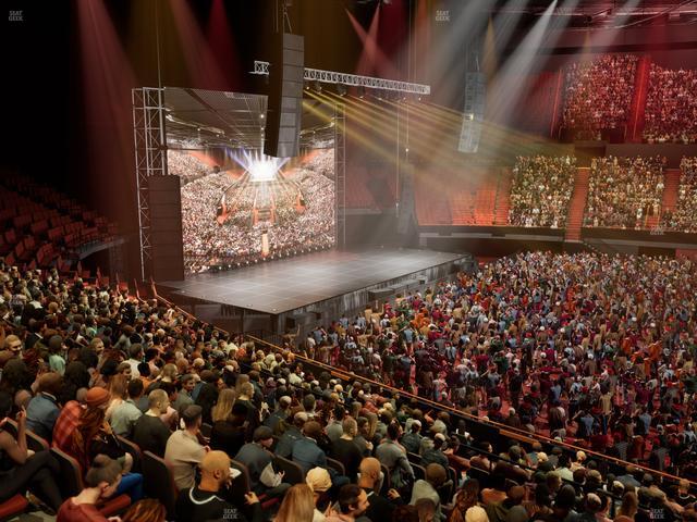 Kia Forum - Section 127 Seat View