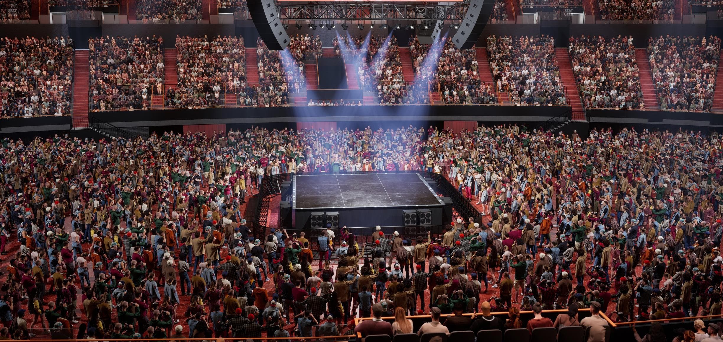 Kia Forum - Section 127 Seat View