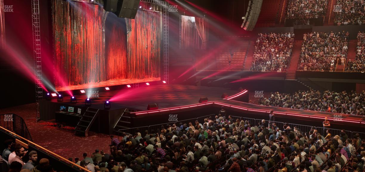 Kia Forum - Section 127 Seat View