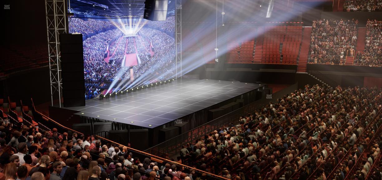 Kia Forum - Section 127 Seat View