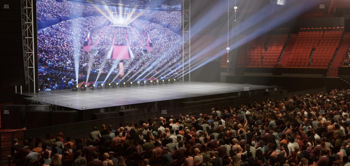 Kia Forum - Section 127 Seat View