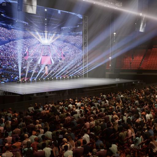 Kia Forum - Section 127 Seat View