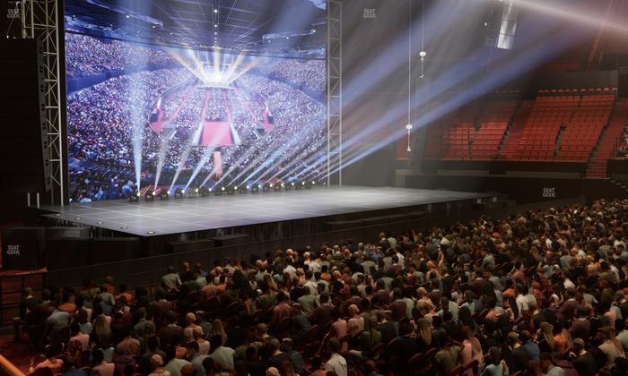 Kia Forum - Section 127 Seat View