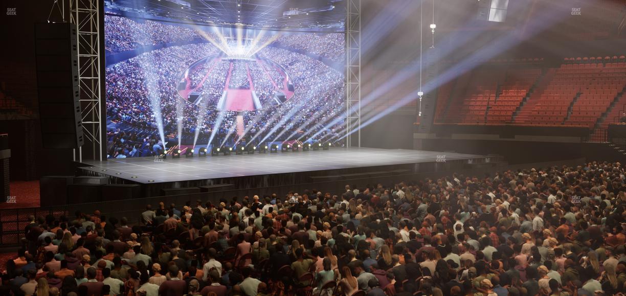 Kia Forum - Section 128 Seat View