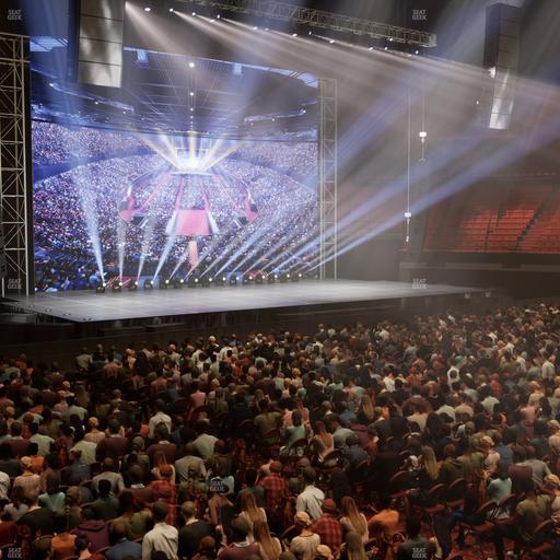 Kia Forum - Section 128 Seat View