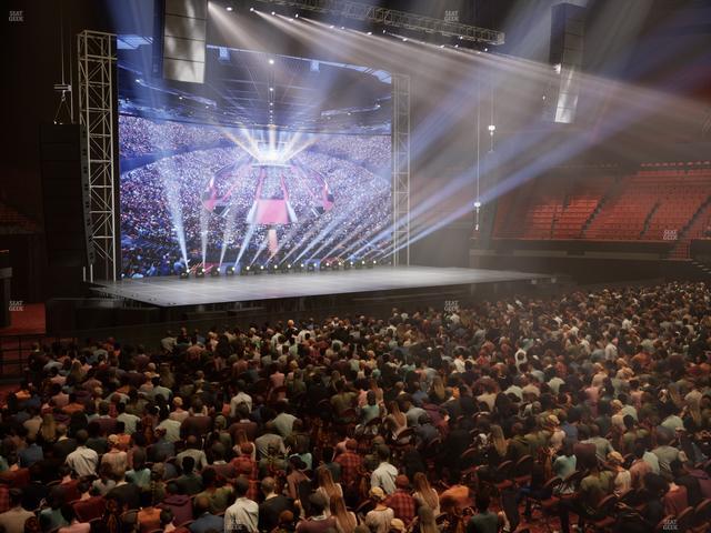 Kia Forum - Section 128 Seat View