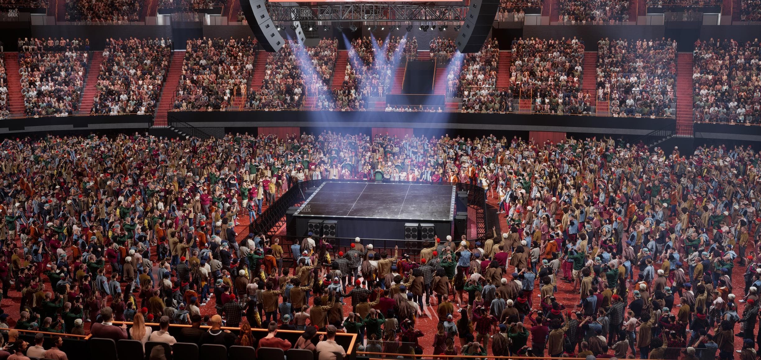 Kia Forum - Section 128 Seat View