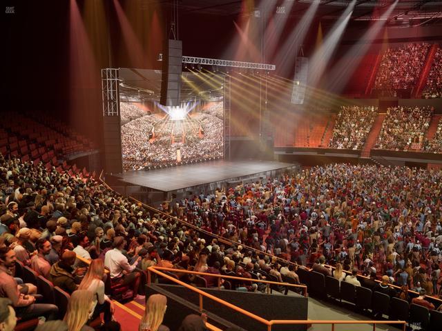 Kia Forum - Section 128 Seat View