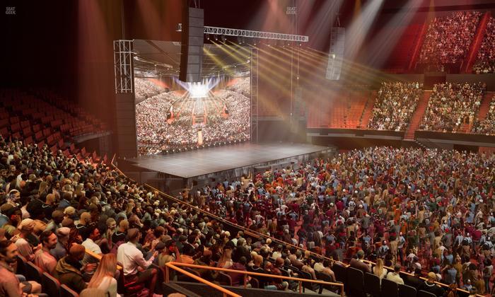 Kia Forum - Section 128 Seat View