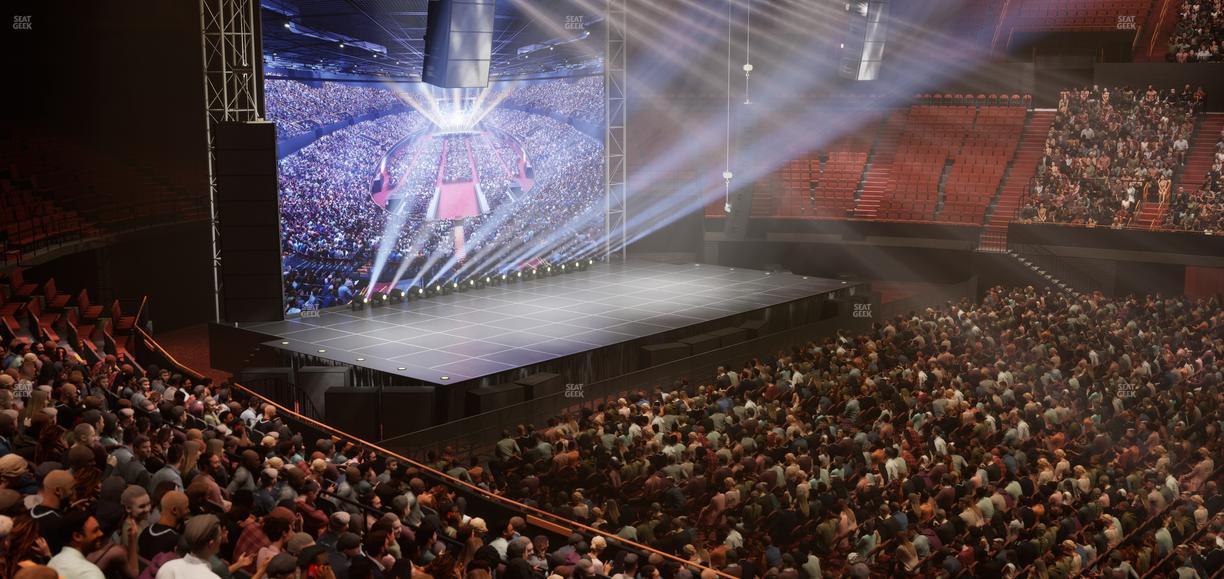 Kia Forum - Section 128 Seat View