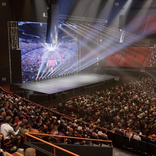 Kia Forum - Section 128 Seat View