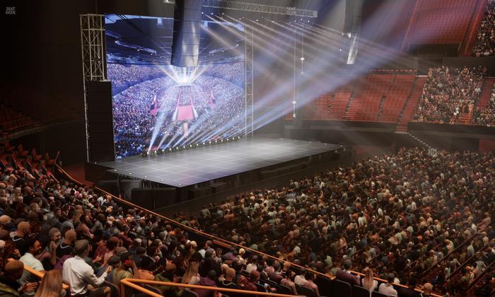 Kia Forum - Section 128 Seat View