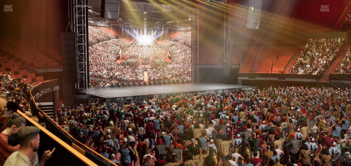 Kia Forum - Section 128 Seat View