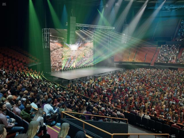 Kia Forum - Section 128 Seat View