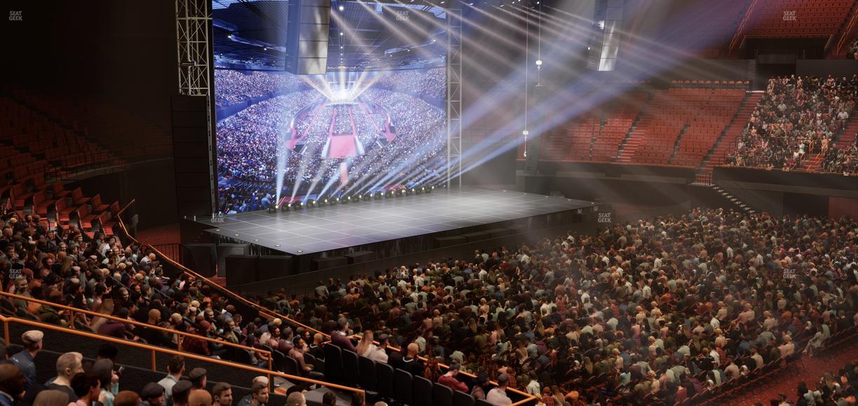 Kia Forum - Section 129 Seat View