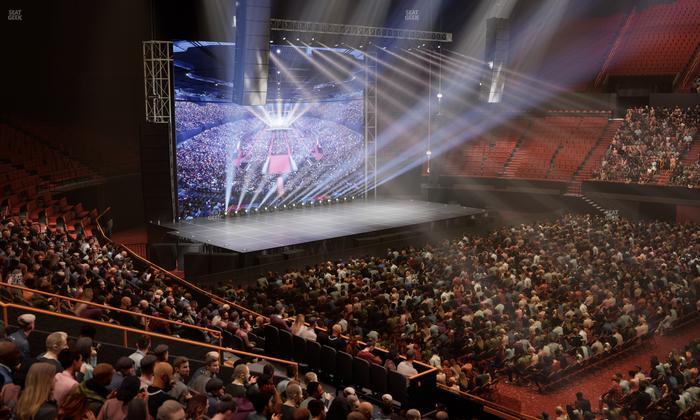 Kia Forum - Section 129 Seat View