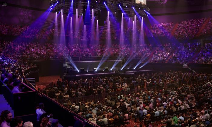 Kia Forum - Section 129 Seat View