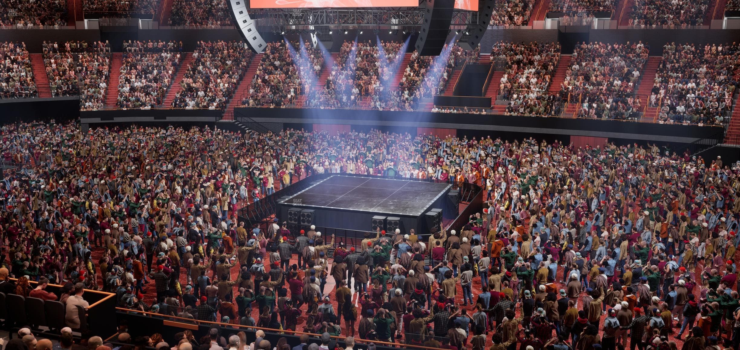 Kia Forum - Section 129 Seat View