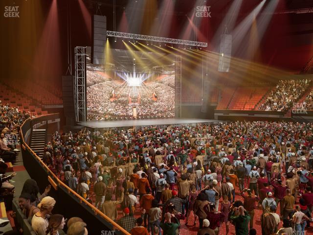 Kia Forum - Section 129 Seat View