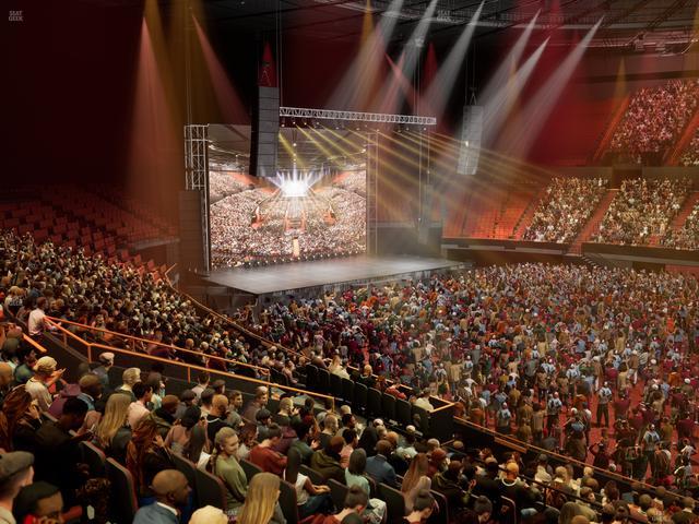 Kia Forum - Section 129 Seat View