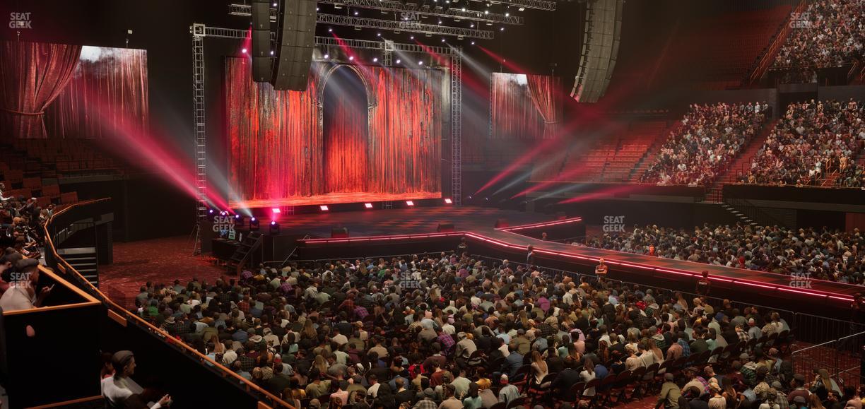 Kia Forum - Section 129 Seat View