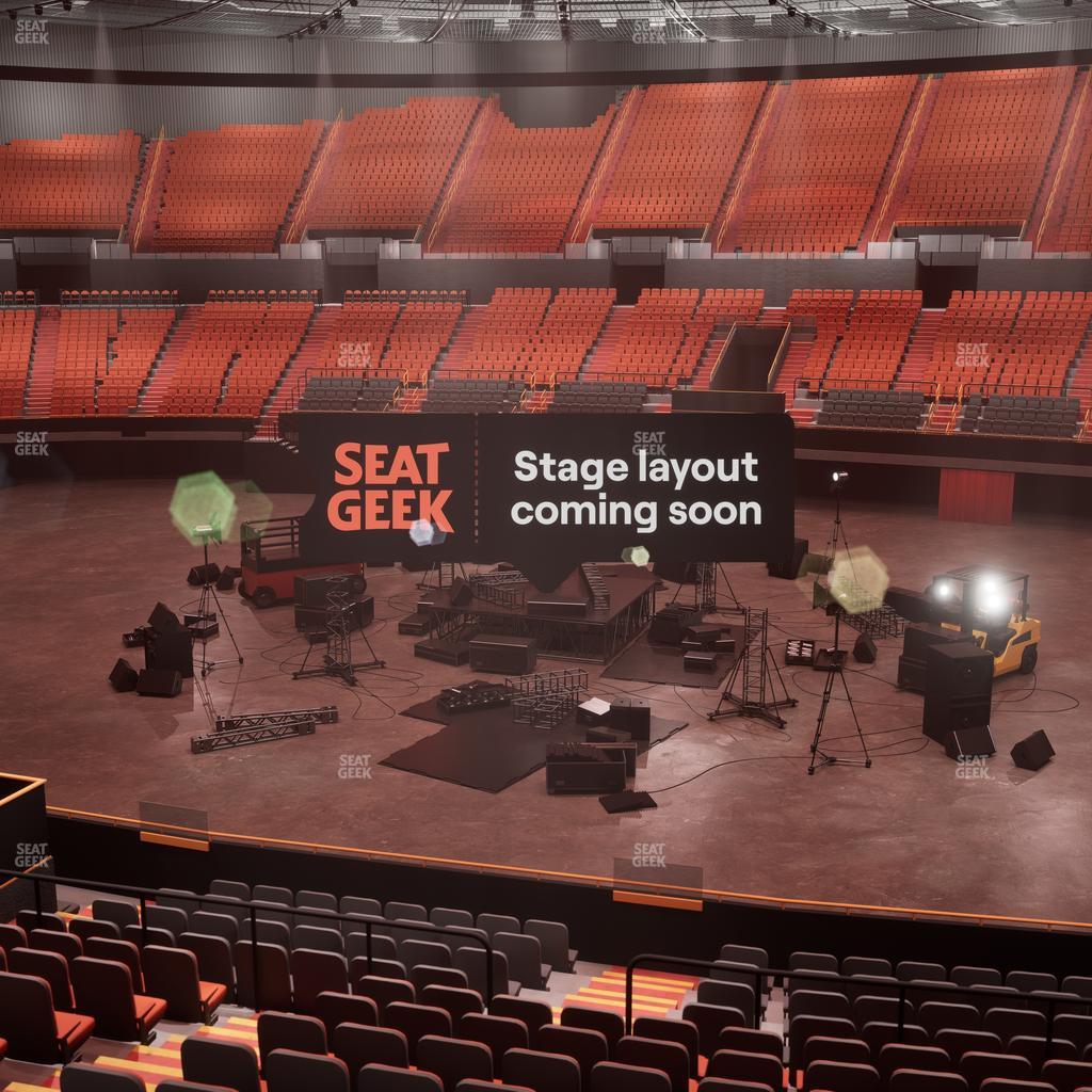 Kia Forum - Section 129 Seat View