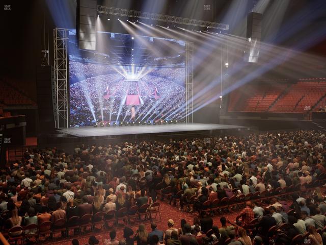 Kia Forum - Section 129 Seat View