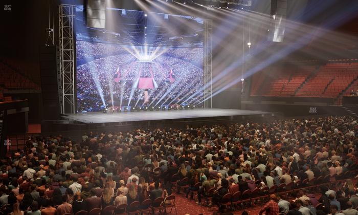 Kia Forum - Section 129 Seat View