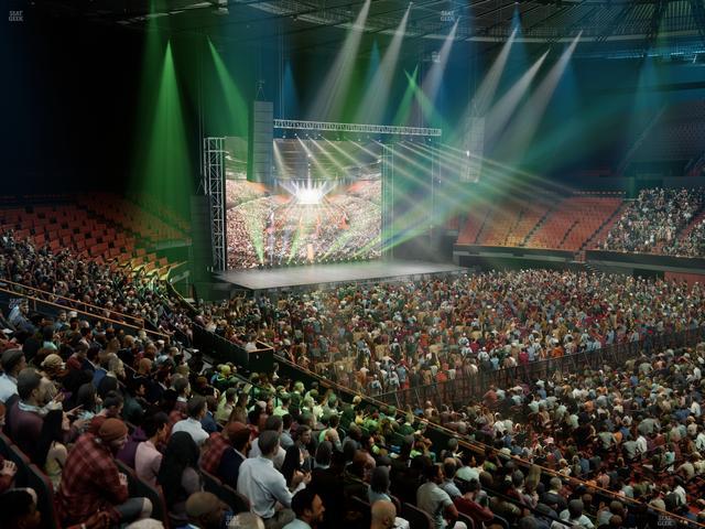 Kia Forum - Section 130 Seat View