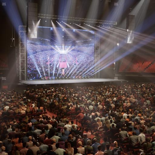 Kia Forum - Section 130 Seat View