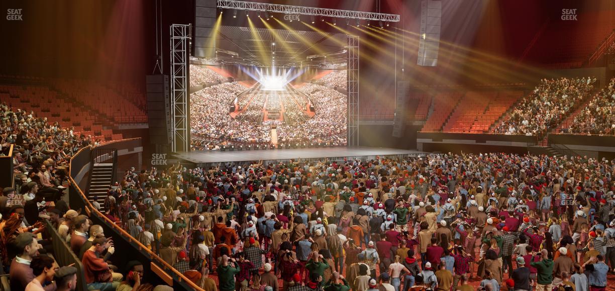 Kia Forum - Section 130 Seat View