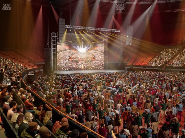 Kia Forum - Section 130 Seat View