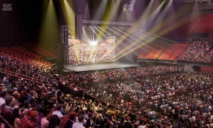 Kia Forum - Section 130 Seat View