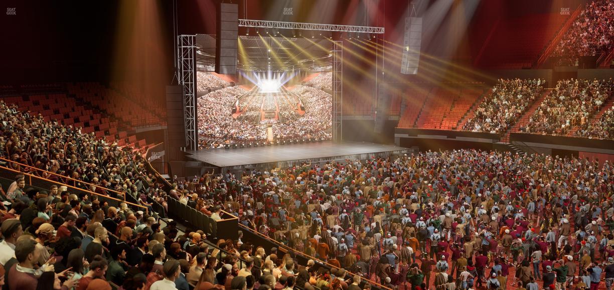 Kia Forum - Section 130 Seat View