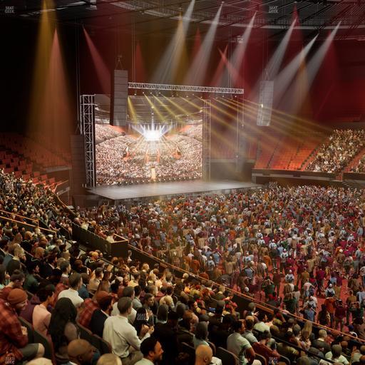 Kia Forum - Section 130 Seat View