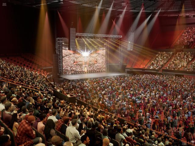 Kia Forum - Section 130 Seat View