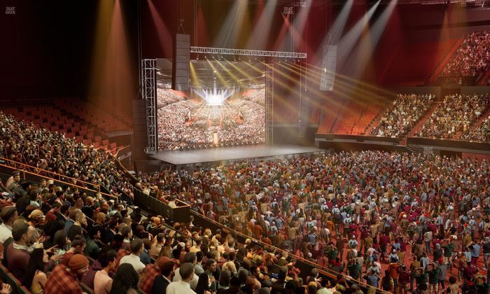 Kia Forum - Section 130 Seat View