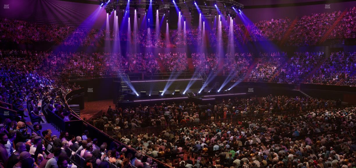 Kia Forum - Section 130 Seat View