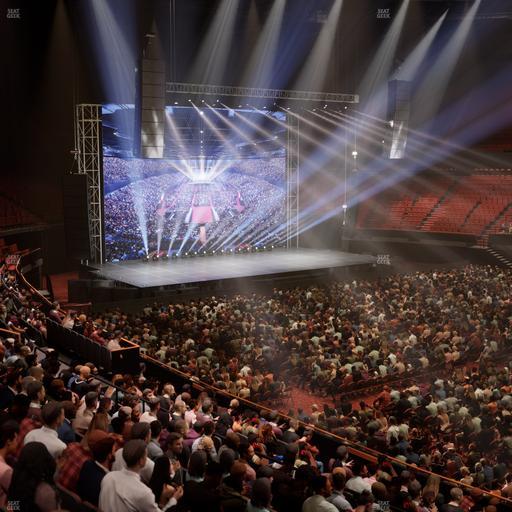 Kia Forum - Section 130 Seat View