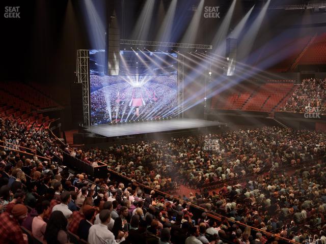 Kia Forum - Section 130 Seat View