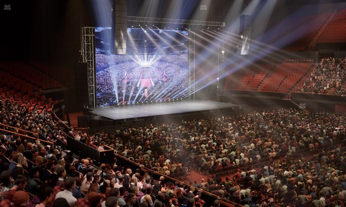 Kia Forum - Section 130 Seat View