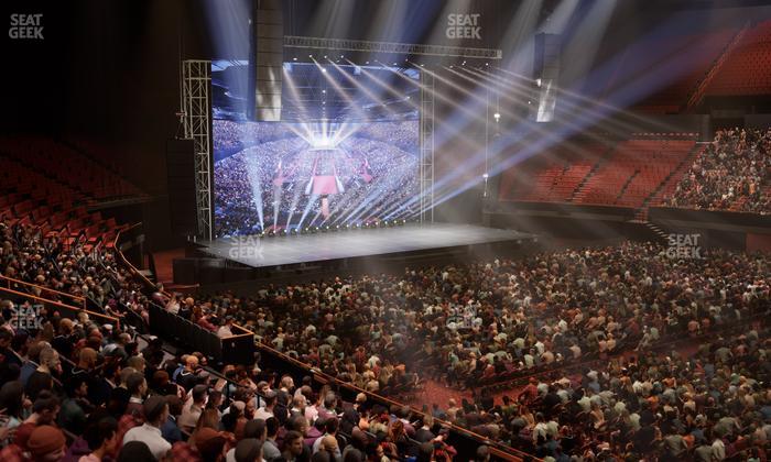 Kia Forum - Section 130 Seat View