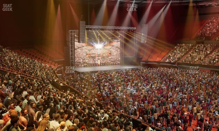 Kia Forum - Section 131 Wc Seat View