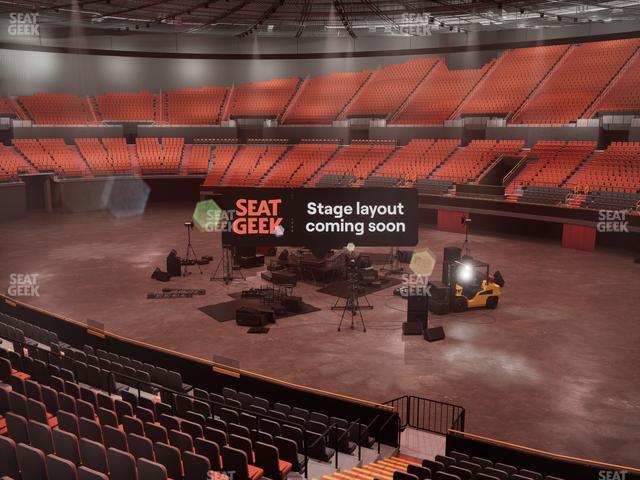 Kia Forum - Section 131 Wc Seat View