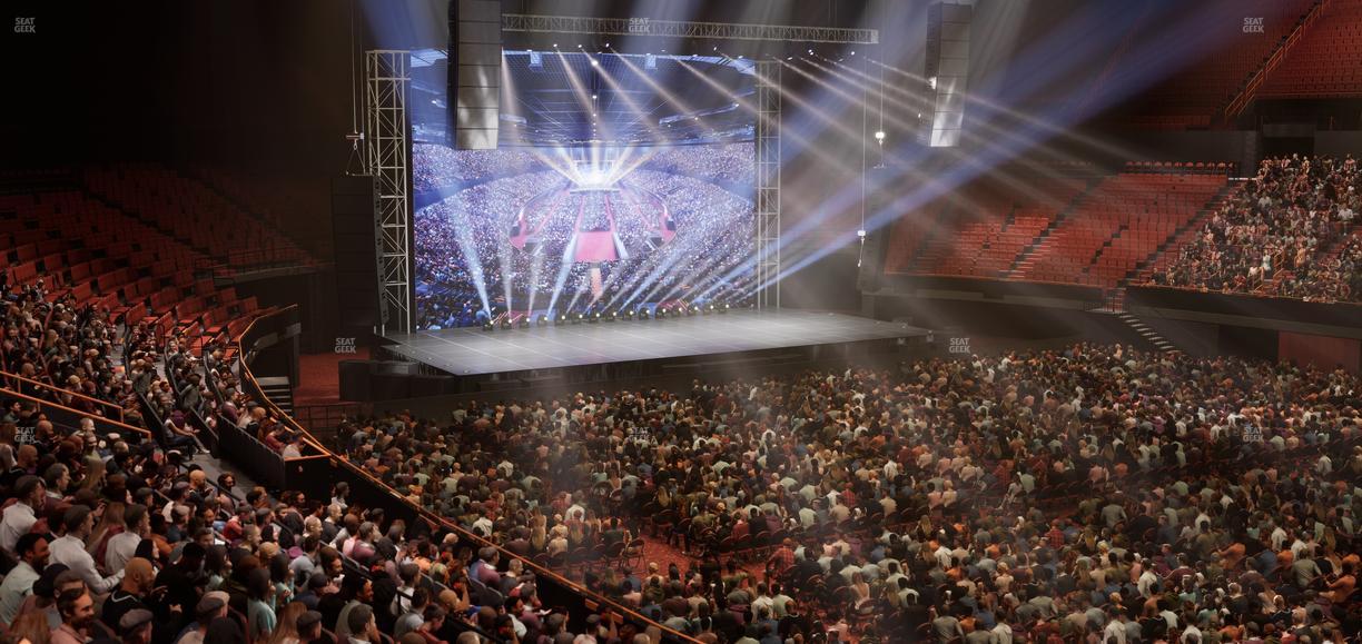 Kia Forum - Section 131 Wc Seat View