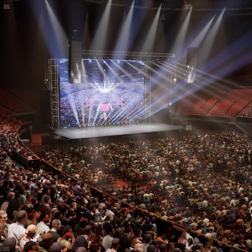 Kia Forum - Section 131 Wc Seat View