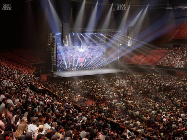 Kia Forum - Section 131 Wc Seat View