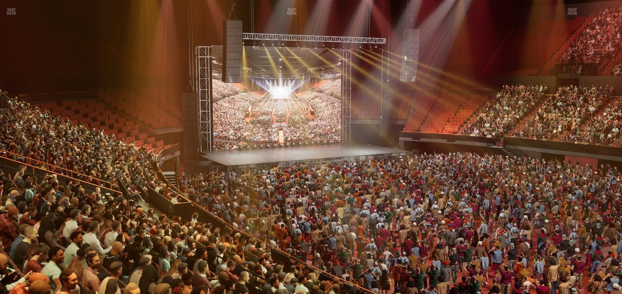 Kia Forum - Section 131 Wc Seat View