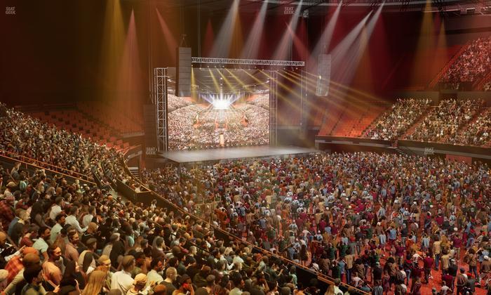 Kia Forum - Section 131 Wc Seat View